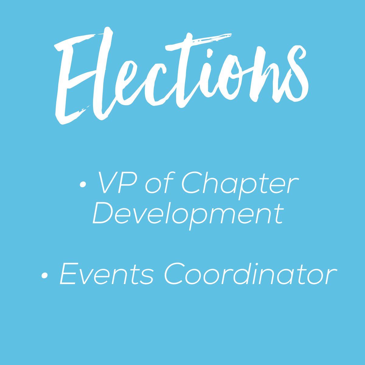 FIT_PRSSA's tweet photo. This Thursday!!! Want to run for an e-board position for next semester? Come ready with a few words about yourself and why you’d be a great fit for the position and PRSSA eboard! Also note that only paid PRSSA members can serve on the eboard - see you soon! 💛 #FITPRSSA #PRSSA https://t.co/VARNVkBG0q