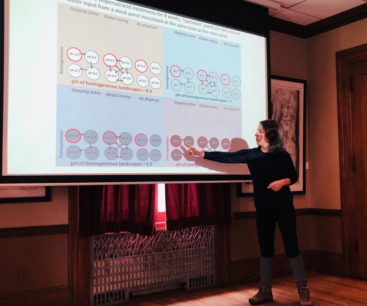 Katie Millette describes the <a href="/LEAP_sci/">LEAP</a> 2017 experiment where she developed eDNA and eRNA methods to track #biodiversity change during the selection for resistance to acidification #MEES