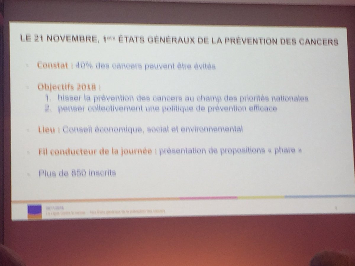 RCFr_live's tweet photo. Organisations des états généraux pour inventer la prévention de demain : les propositions des enfants sont impressionnantes ainsi que leur connaissance des cancers et de l’environnement, Jacqueline Godet, Présidente @laliguecancer #RCFr18 https://t.co/dwJwu0gqVJ