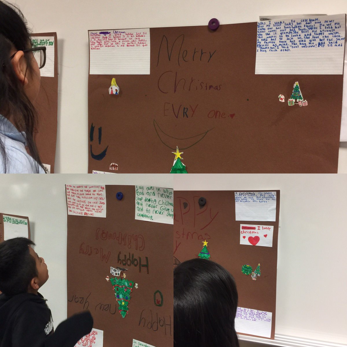 Ms. Lopez intervention students presenting their writing projects while being recorded! They’re growing so much! <a href="/SangeetaAISD/">Sangeeta Bhattachary</a> <a href="/EsquivelRM2017/">Rosemarie Esquivel</a> <a href="/ChambersCharger/">Chambers Elementary</a> @Chambers_Elem <a href="/ChambersLangArt/">ChambersLangArts</a>  #AliefMission #siop <a href="/AliefISD/">Alief ISD</a> <a href="/Alief_SLE/">Alief ISD Multilingual Department</a>