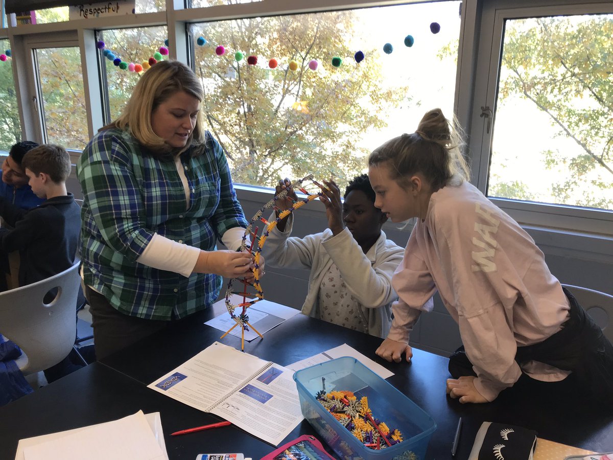Exciting day on the 7th grade hall-mock trials in social studies and building DNA in Science #hwdms
