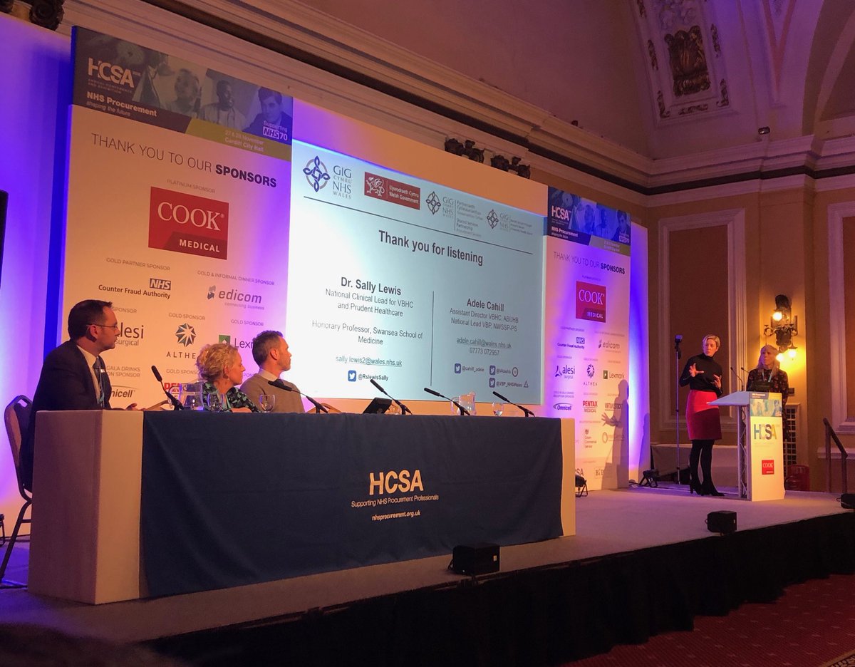 AdviseIncLtd's tweet photo. Great overview of Value Based Procurement in Wales from ⁦@RslewisSally⁩ and ⁦@cahill_adele⁩ with great clinical engagement / patient led #hcsa2018 #makesense ⁦@HCSAprocurement⁩ https://t.co/aESxk9Xa3D