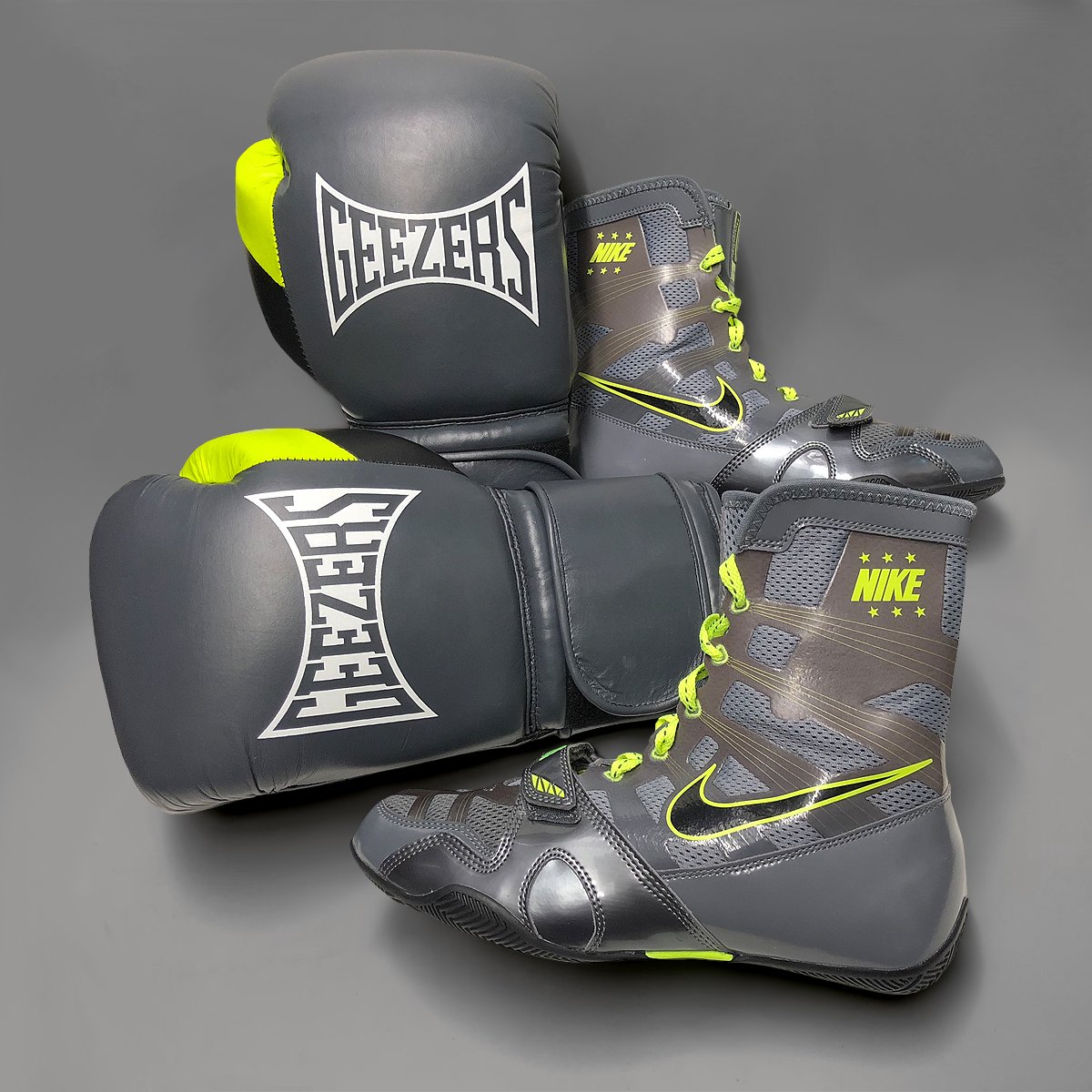 geezer boxing boots