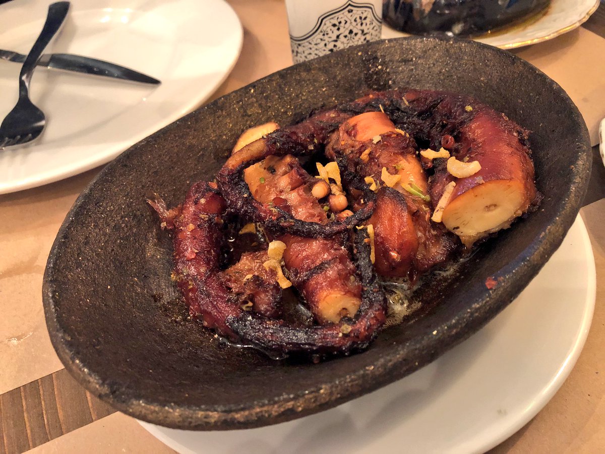 Güneşte kurutulmuş ahtapot ızgara 🐙 #sevincelokantasıvemeyhanesi #Çarşamba