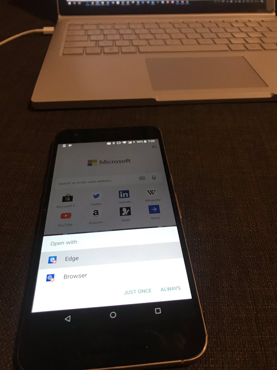 anoopmannur's tweet image. Microsoft #Edge is taking over the preference of #Intune managed browser 👍😎#AndroidMDM #MSIntune