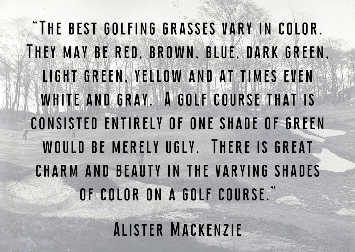 STOP and promote the quote!!! ⛳

#EvoGCD #golfarchitecture #golf #history #golfart