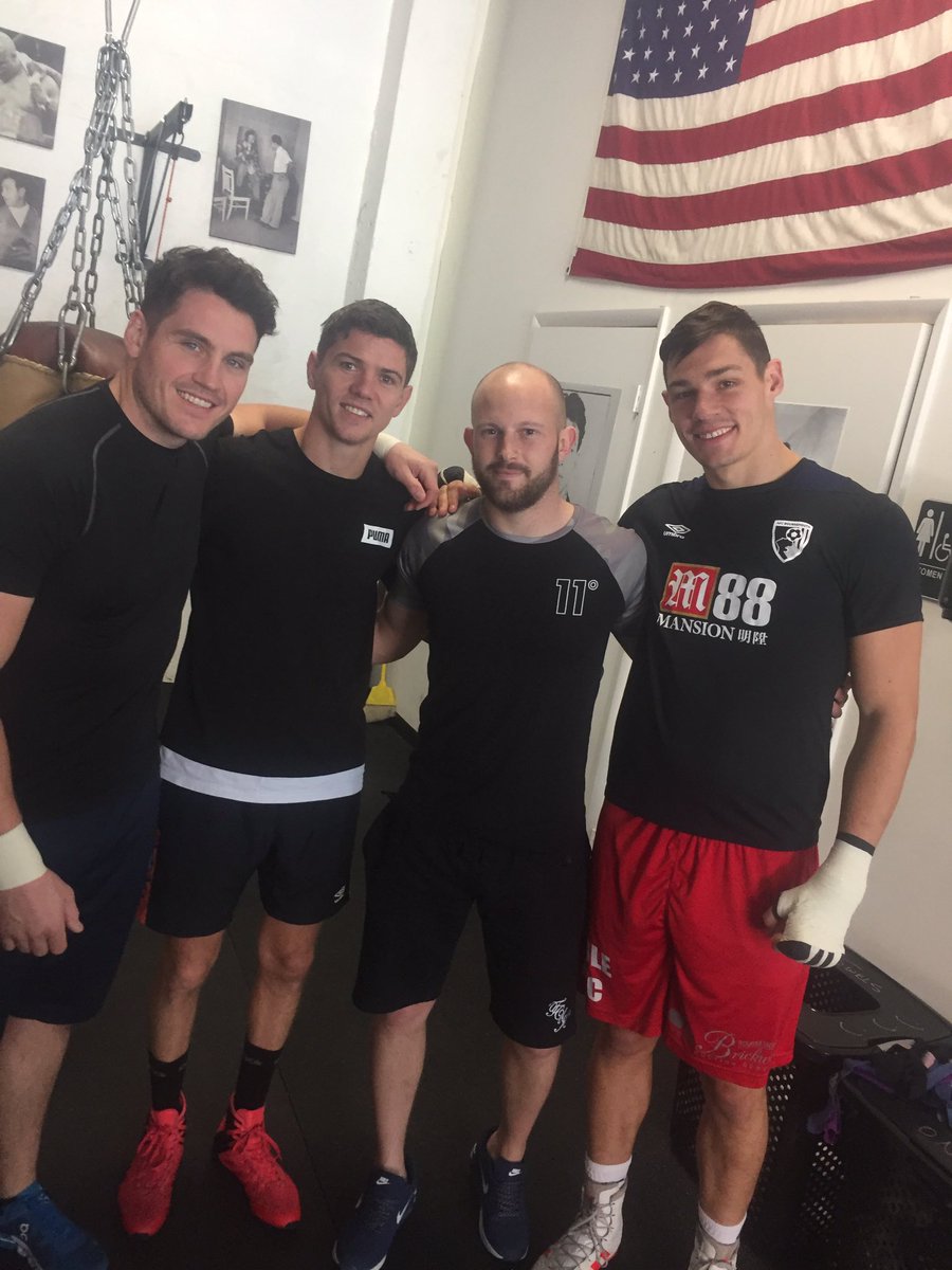 boxingP4Pnews's tweet image. Just went into The World Famous 5th Street Gym. @Dino5thstgym and everyone was so welcoming and Unexpectedly i got to meet @McGuigans_Gym, @luke11campbell and @ChrisBillam. My favourite moment in Miami so far. Definitely want to go back this week and train, once i calm down 😂