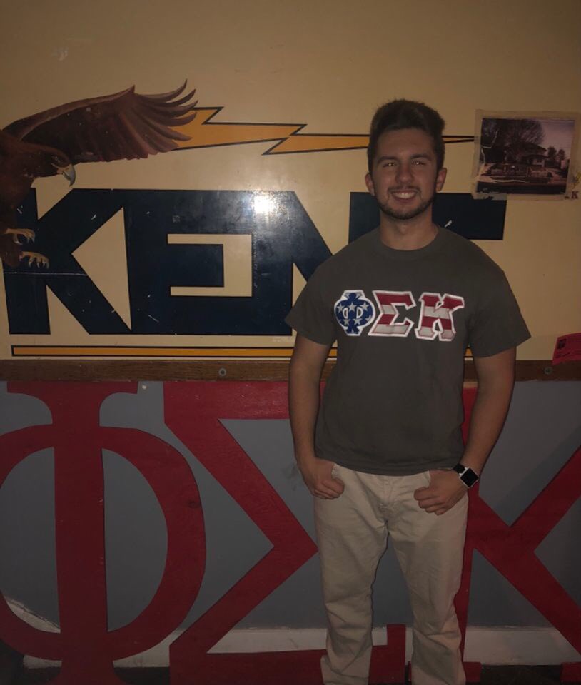 SDTphilanthropy's tweet photo. Will Logan Kocianic representing @kentphisig be our GrΣΔΤest Man? You have until midnight to get as many retwΣΔΤs as you can! https://t.co/dwTH9SJtwp