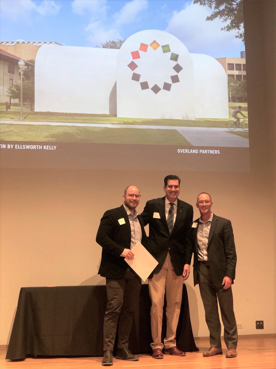 Congratulations to #EllsworthKelly's 'Austin,' which received a 2018 'Merit Award' at last night's <a href="/AIA_SA/">AIA San Antonio</a>  'People + Place Awards.' We are honored to have worked on this very special space alongside <a href="/BlantonMuseum/">Blanton Museum</a>, <a href="/UTAustin/">UT Austin</a>, &amp; <a href="/Linbeck_Group/">Linbeck Group</a>. > bit.ly/2Qlq62R
