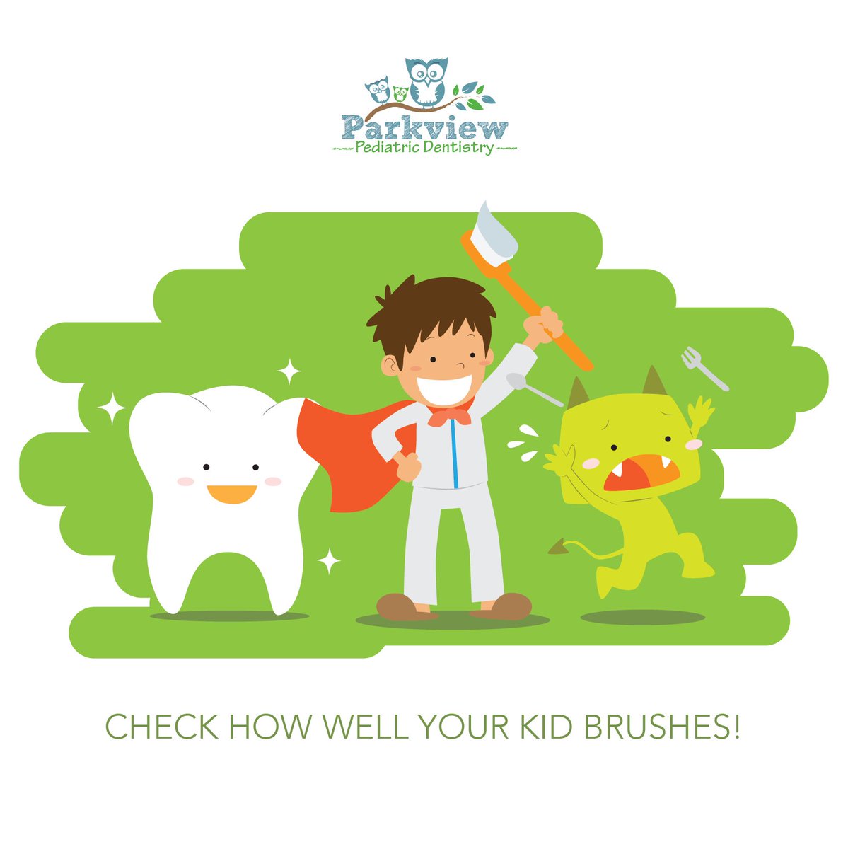 Encourage your kids to brush by using fun incentives on our brushing calendar! Download it here: ow.ly/ducQ30mqLhH