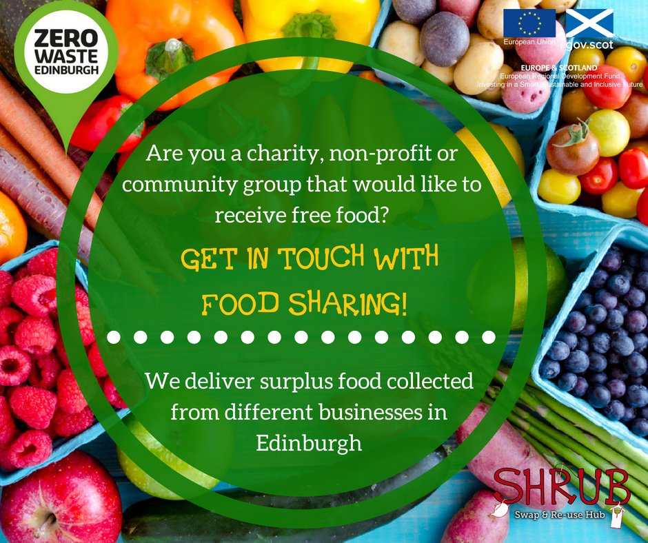 FoodSharingEd's tweet image. Could your non-profit, charity, voluntary group or community organisation use a regular delivery of food? Food Sharing is delighted to offer you a free one! 
Email  foodsharingedinburgh@gmail.com if you are interested.

More info about Food Sharing here: ow.ly/SyB730mKEcf
