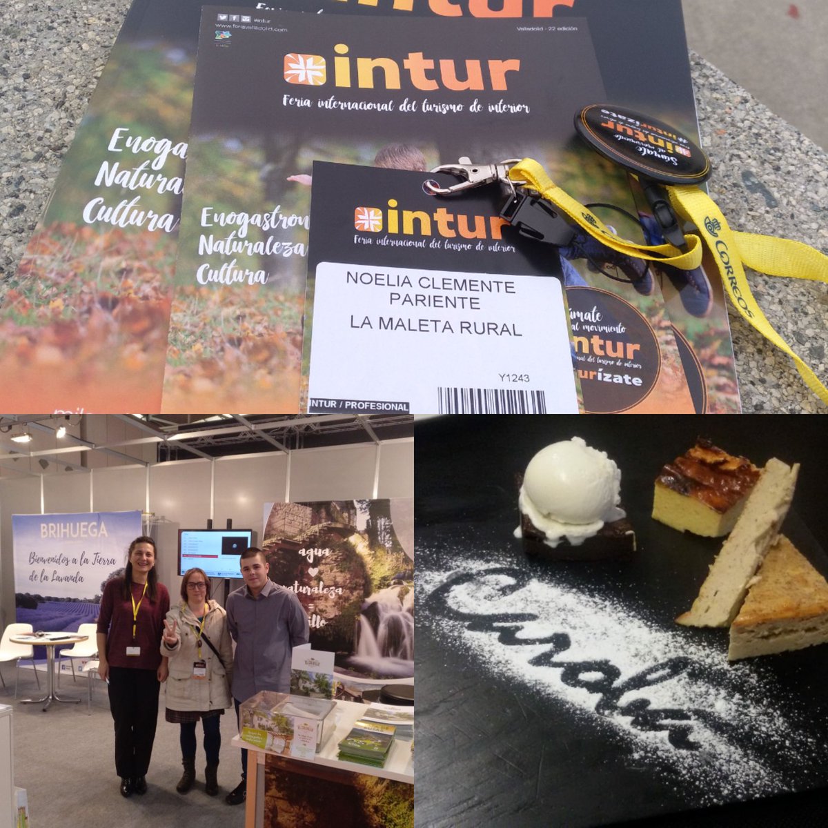 noecrof's tweet photo. Aqui teneis en el blog nuestra experiencia en #intur2018 @feriavalladolid Gracias @turvalladolid un placer... @TrilloyComarca y @aytobrihuega @BrihuegaOrg https://t.co/q9lQ5Zna1s https://t.co/yCZ3xlXt03