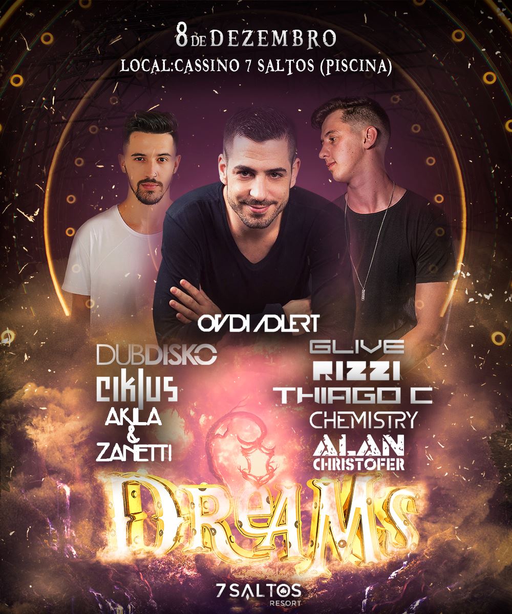 ✈️08 Diciembre @ Dreams (7saltos/ Paraguay)!!!!!💣💣💣💣💣