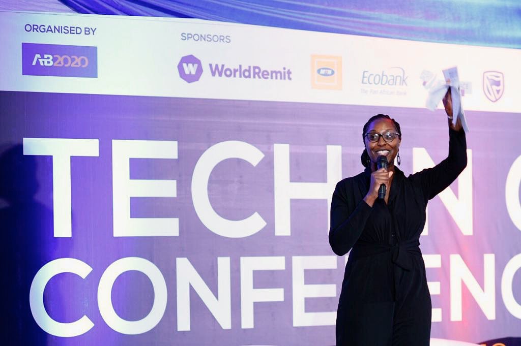 TechInGhana's tweet image. What an amazing last day at #TechinGH18! Bringing the conference to a close is @TechinGhana &amp;amp; @AfricaBiz2020 founder @AkosuaAnnobil

#techleaders #womenintech #AB2020