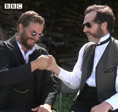 Funny moment!! 🤣👍🏻 
Buona serata a tutte Bellezze !! #jamiedornan #deathandnightingales #funnymoments