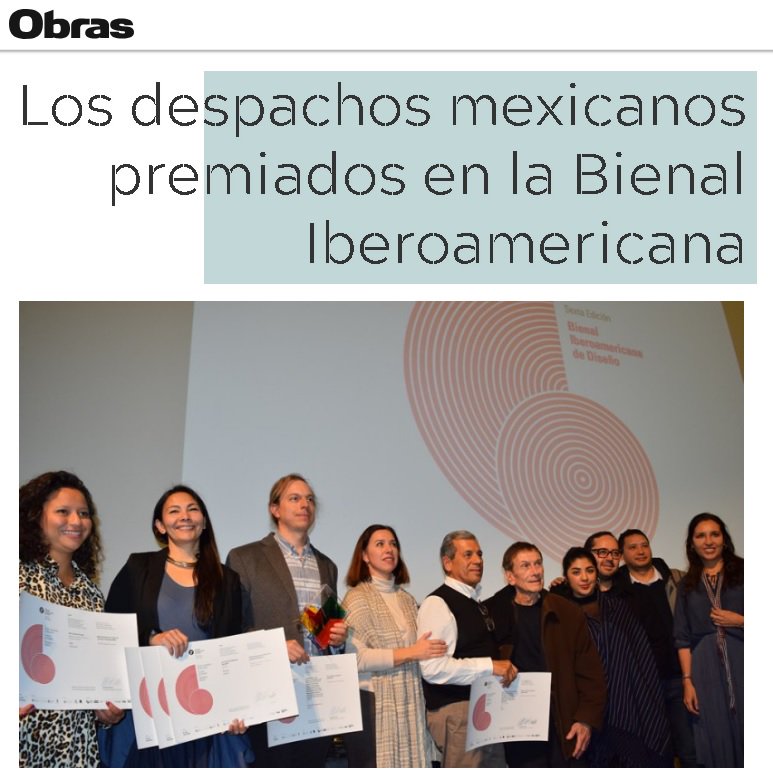 Local10arq's tweet photo. Hemos recibido mención honorifica con el proyecto Stand Ventura por destacar en su investigación tecnológica y diseño inclusivo en los Premios #BID2018 de la @bid_dimad en el centro cultural @mataderomadrid .
Más del evento en @RevistaObras >>> https://t.co/IbADcFqVZN https://t.co/20gXLs74cY