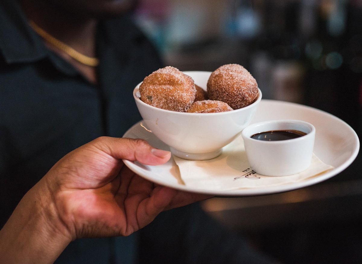 Serving up our LES Doughnuts for dessert tonight, only at @stantonsocial