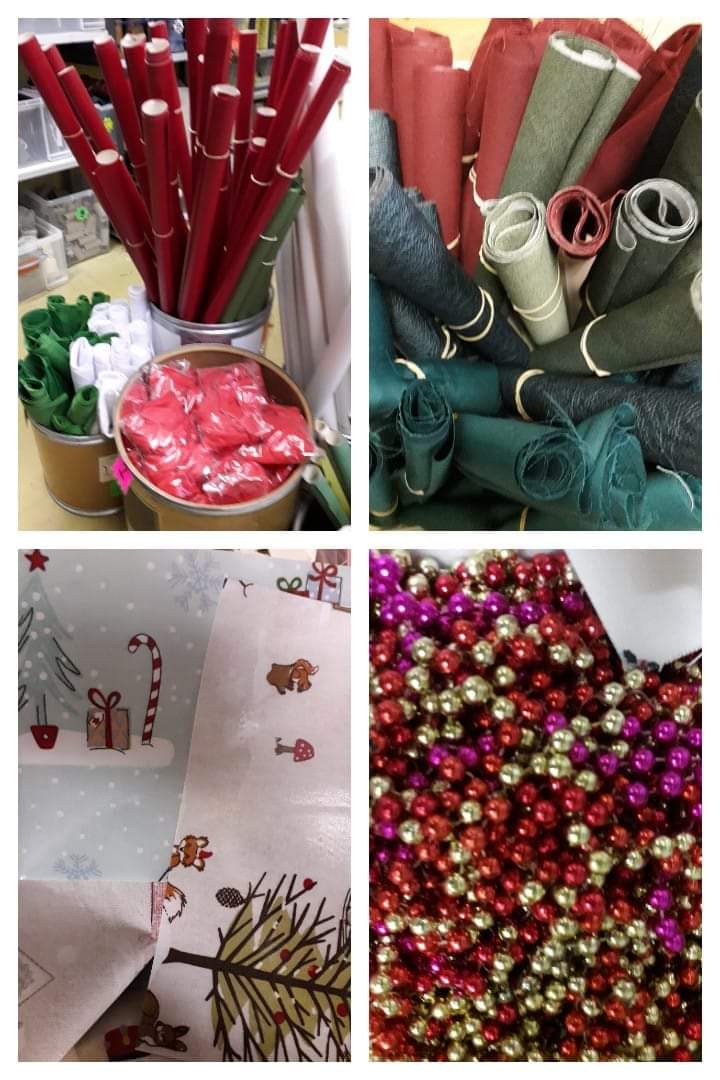 More Christmas stock available in the scrap section, fill a basket for only £2!