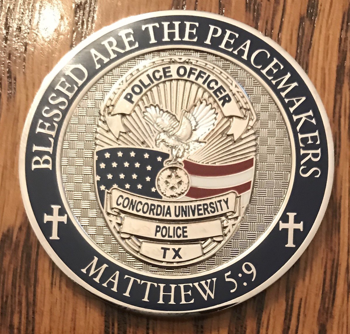 KSCapitolPolice's tweet image. Thank you to our friend @ChiefSexton for this awesome coin.