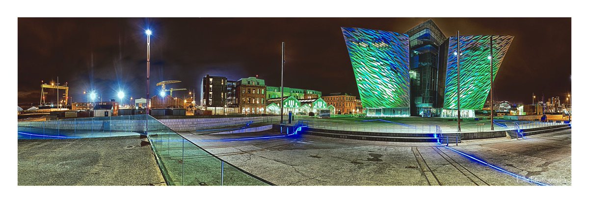 wesdockabcc's tweet photo. Night shot @TitanicHotelBel @TFL_Belfast @TitanicQuarter @TitanicBelfast @Belfast_Titanic https://t.co/XzL7z4HJFt