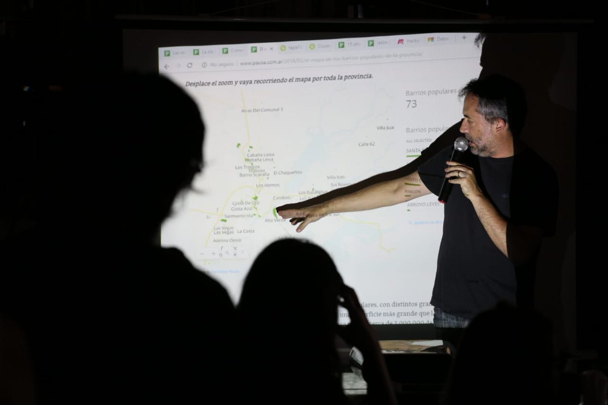 innovacionSF's tweet photo. En #DatosYLisos Juan Pascual nos muestra el trabajo de análisis que realizan en @PeriodicoPausa para construir relatos con #DatosAbiertos 📊🔓💻
Pueden chequearlos acá: https://t.co/KURINlmJVO https://t.co/AuEWYXak2W