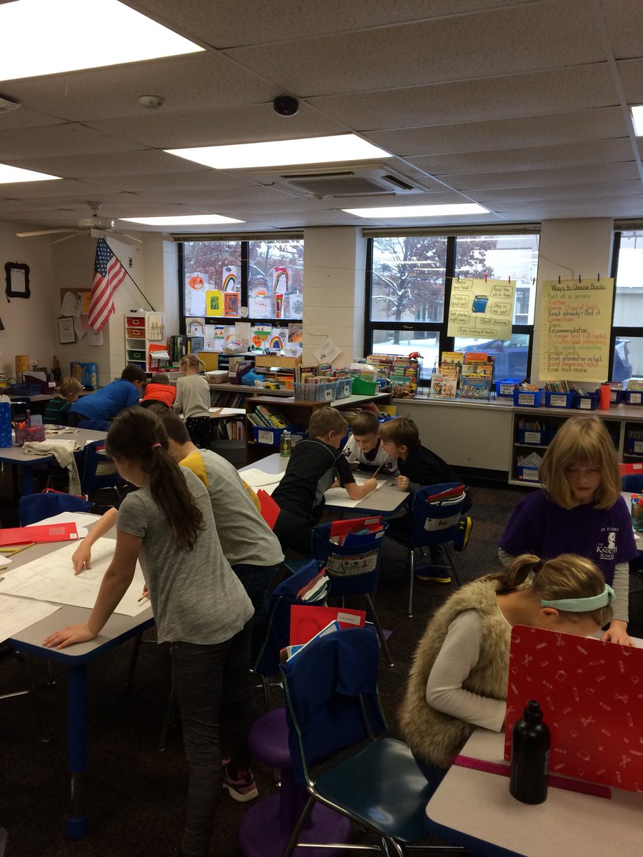 We are all hard at work on our “Wild Weather” posters! #cfevs #awesomeartists #motivatedkids