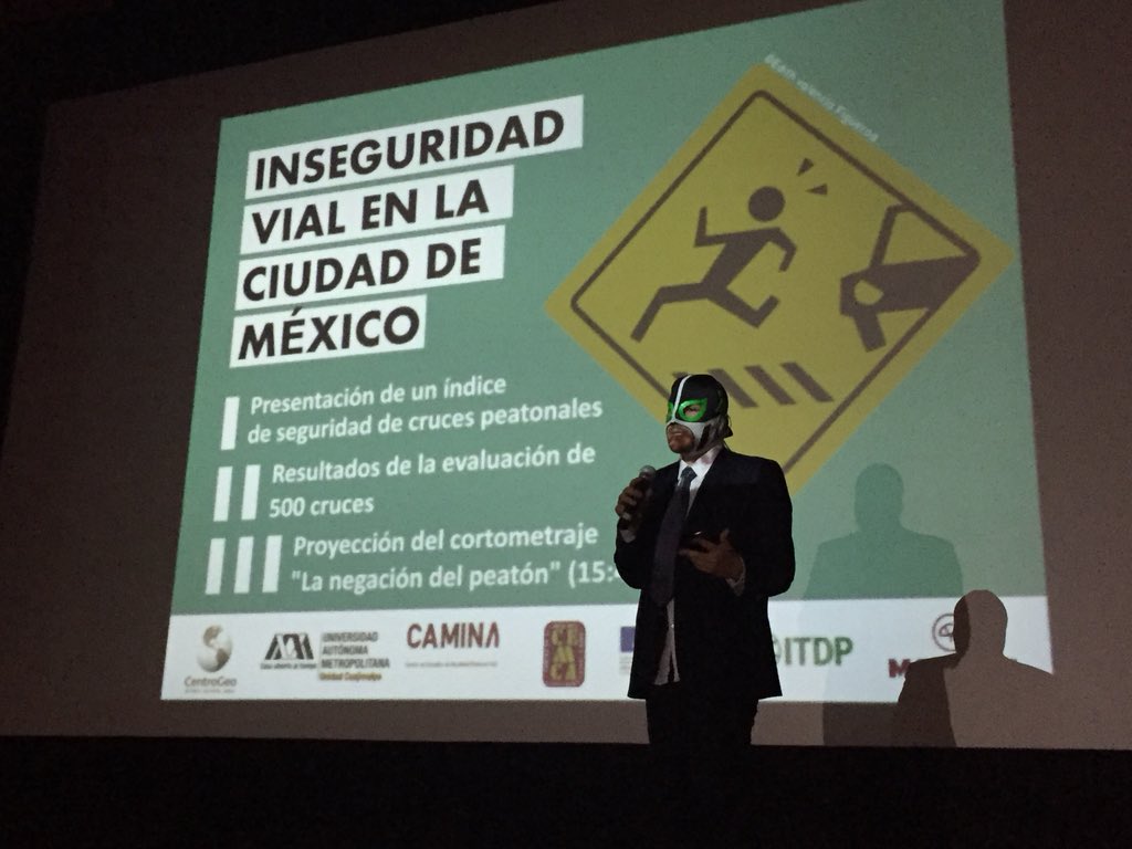 .<a href="/peatonito/">Peatónito</a> en la presentación del Índice de Seguridad de Cruces Peatonales(ISCP), una herramienta súper necesaria para no morir en la calle