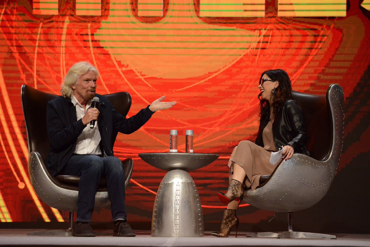 mabot's tweet photo. “Essential curiosity and the grit to get it done” @richardbranson at #MAInnovation summit. Thxs @MastercardLAC https://t.co/SUZ4fdzUPD