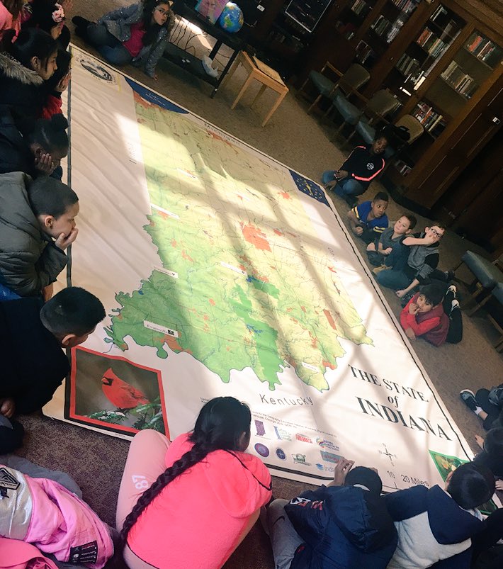 CShieldsGCE's tweet photo. We had a great day visiting the Benjamin Harrison Home, Indiana Statehouse, &amp; Indiana State Library today! #gceroom1 #wearewayne https://t.co/wQbjmY4oQz