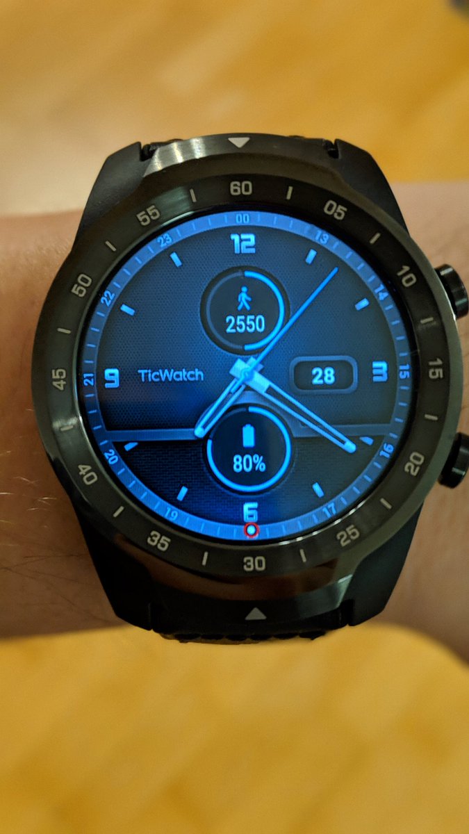 chrisonline1205's tweet photo. I love so far my @Mobvoi_Official #TicWatchPro. Start of the day with 100% at 8 am. Now it is 7 pm and I have still 80%. I repeat 80%!! WOW. My #Fossil #QExplorist before had at this time 10% and sometimes 0%!! https://t.co/mhoCKzdHc3