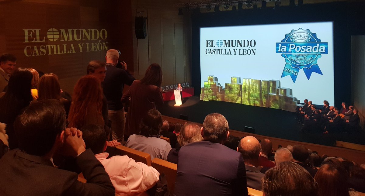 Encantados de poder asistir a la sexta edición de #PremiosLaPosada. ¡Enhorabuena a los premiados! <a href="/elmundoes/">EL MUNDO</a>