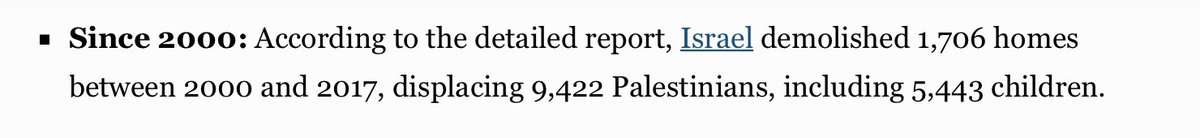 The article points to a report. I wonder who conducted this report? https://www.aljazeera.com/news/2018/03/lrc-israel-demolished-5000-homes-jerusalem-180314130519139.html