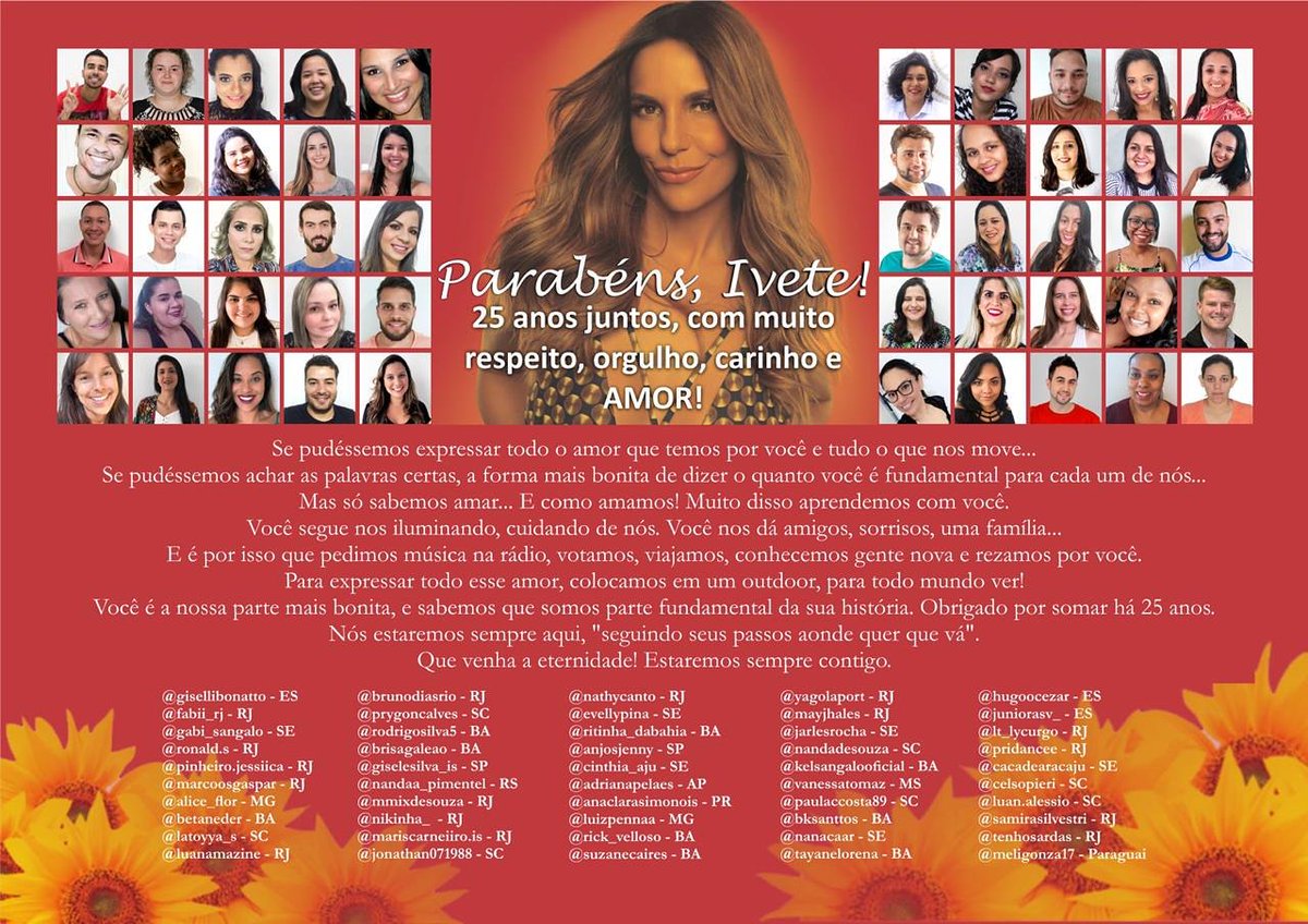 Jonatha94061416's tweet photo. ELA VIU E AMOU NOSSA HOMENAGEM! ❤
O amor está nos detalhes, em lugares e espaços, onde ninguém consegue entender ou até mesmo explicar. O nosso amor está exposto.
#ISLIVE #SAVETHEPLACE #ZAMURIS
#EUFACOPARTEDESSAHISTORIA #IVETESANGALO https://t.co/nc4YLiJY97