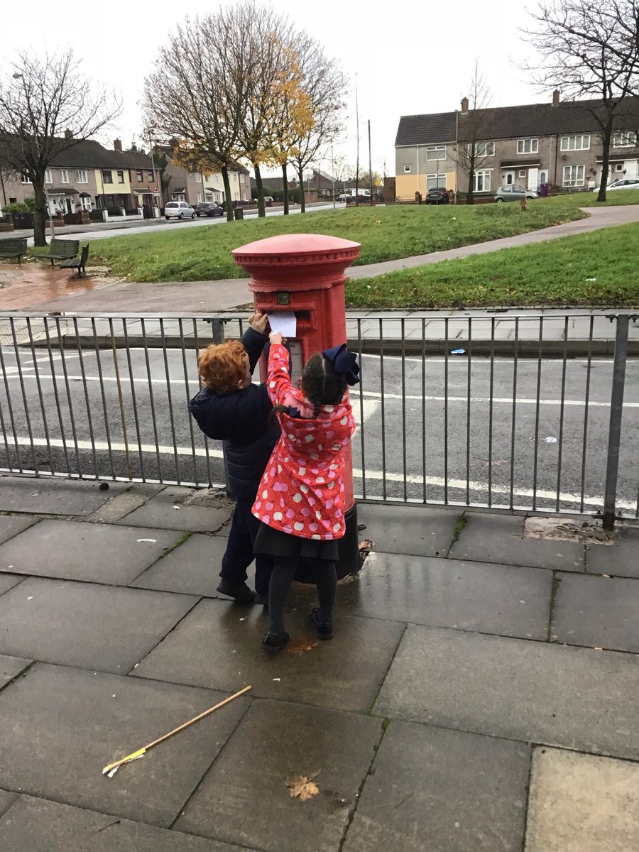 CroxtethC's tweet photo. We posted a letter to school today, looking forward to receiving it! #royalmail #post  #postworker #RiseUp #letters https://t.co/SU5pvorZDD