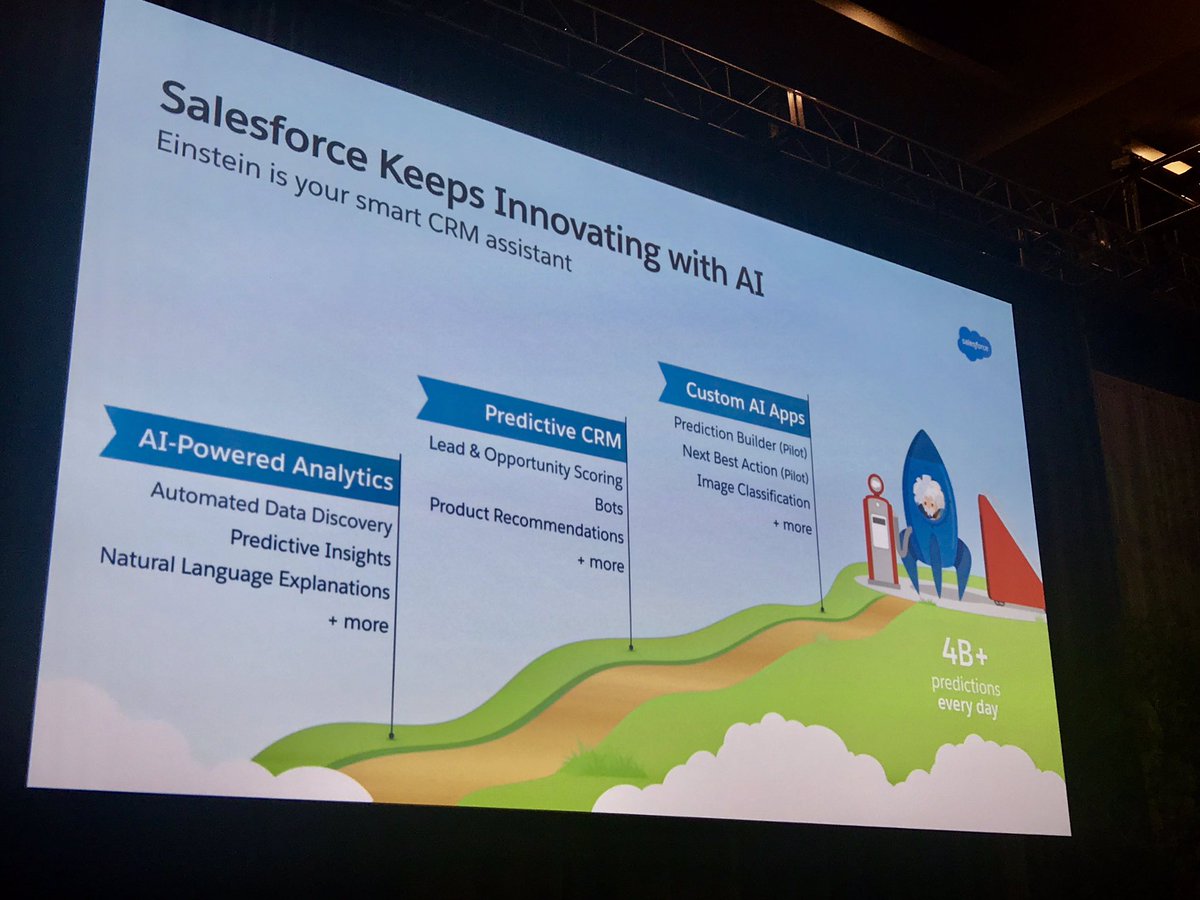 drnatalie's tweet photo. #laworldtour keep innovating your #customerexperience with #AI @ServiceCloud @salesforce - AI In all your applications - where your customer interaction history &amp; the CRM Customer record - #AI- Inside make the experience sticky &amp; compelling https://t.co/5DJT62gb0U