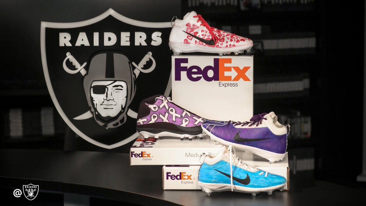 Raiders's tweet photo. This week is about more than football. #MyCauseMyCleats

https://t.co/rKkFPNBEGQ https://t.co/MKbSLaTbR7