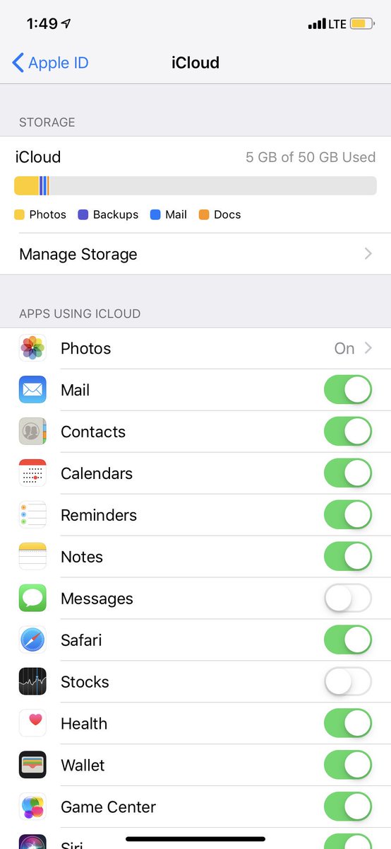 Wyzykowski_91's tweet photo. @AppleSupport is there a fix for this? Tried signing out and all yet it will not let me back my phone up even though I don’t have a backup exceeding 50gb https://t.co/YYGVSezgwh