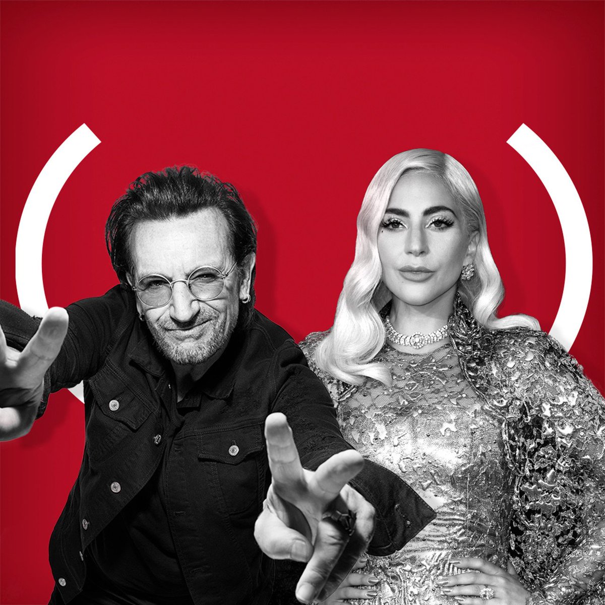 Bono & @LadyGaga want to write a song about YOU. They'll find out everything there is to know about you & then write you your very own medley. Donate $10 to @RED to ENTER: bit.ly/2FxwfEW