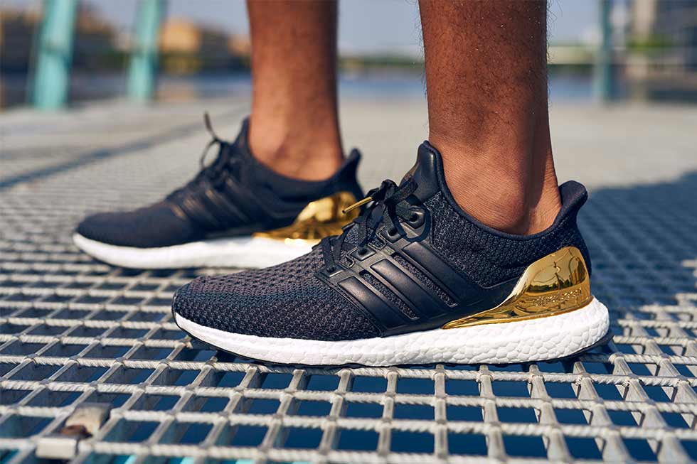 ultra boost gold medal foot locker