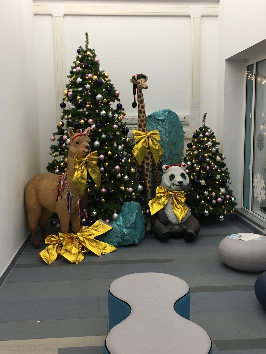 Christmas has landed in WFH@Bham_childrens@IRVconstruction@Selfridges