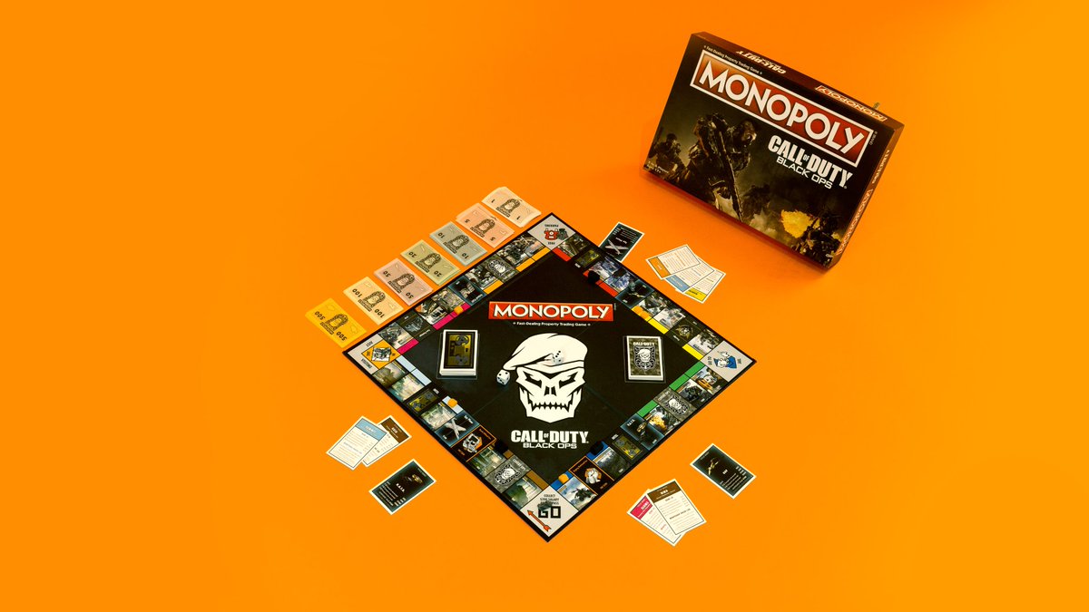 Call of Duty Black Ops Monopoly® AGE 17 New 2018 