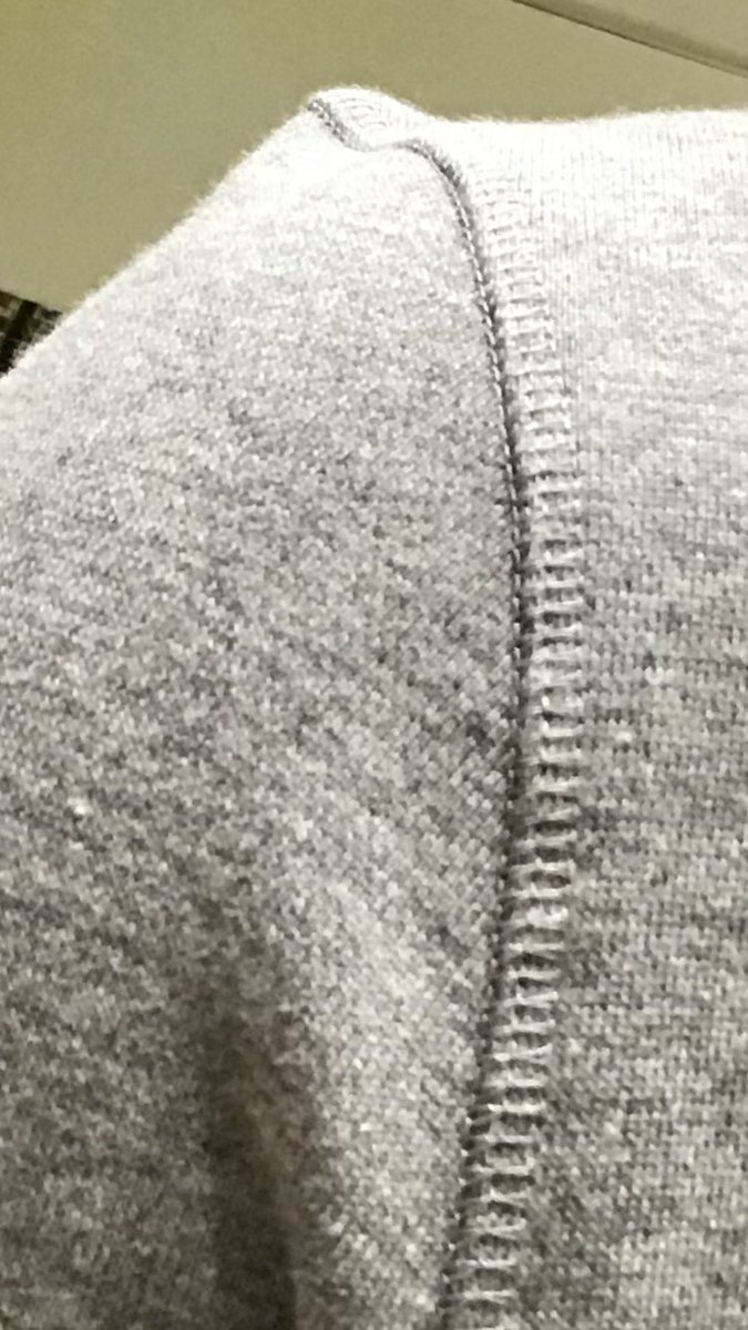 iliffe1984's tweet photo. @aquascutum very rarely unhappy with my orders but stretched shoulders on my new jumper poor effort. https://t.co/SU5riaBBWK
