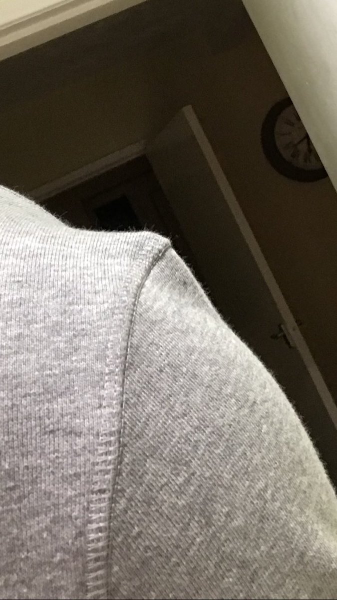 iliffe1984's tweet photo. @aquascutum very rarely unhappy with my orders but stretched shoulders on my new jumper poor effort. https://t.co/SU5riaBBWK