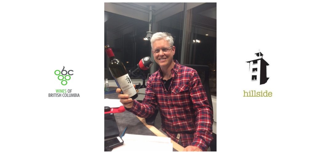 BCWine's tweet photo. Listen to this segment on #BCwine @CBCCalgary  w/ host Rob Brown https://t.co/AvcHbtWbeu - our member @hillsidewines Merlot Cabernet Franc 2015 is this month's house wine c/o Sommelier Laurie MacKay @Soulvines #Bootcamp18 👏 https://t.co/Kv8V4Ojpkf
