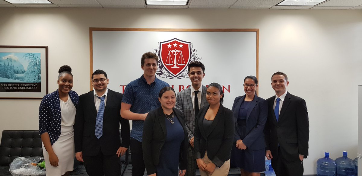 TBLSCayman's tweet photo. Yesterday saw Round 2 of the TBLS mooting competition. Congratulations to all who took part. Here are the happy mooting teams! Finalists will be announced soon! #TBLSmoot2018 #moot https://t.co/ZaAQJwauh6