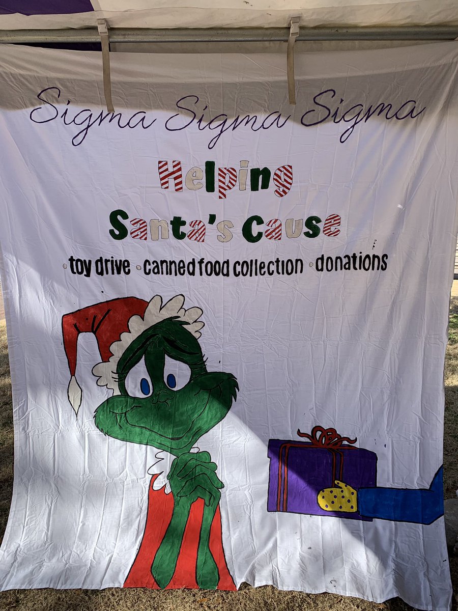 Thank you <a href="/UCATriSigma/">UCA ╳ Tri Sigma</a> for helping Santa’s Cause!