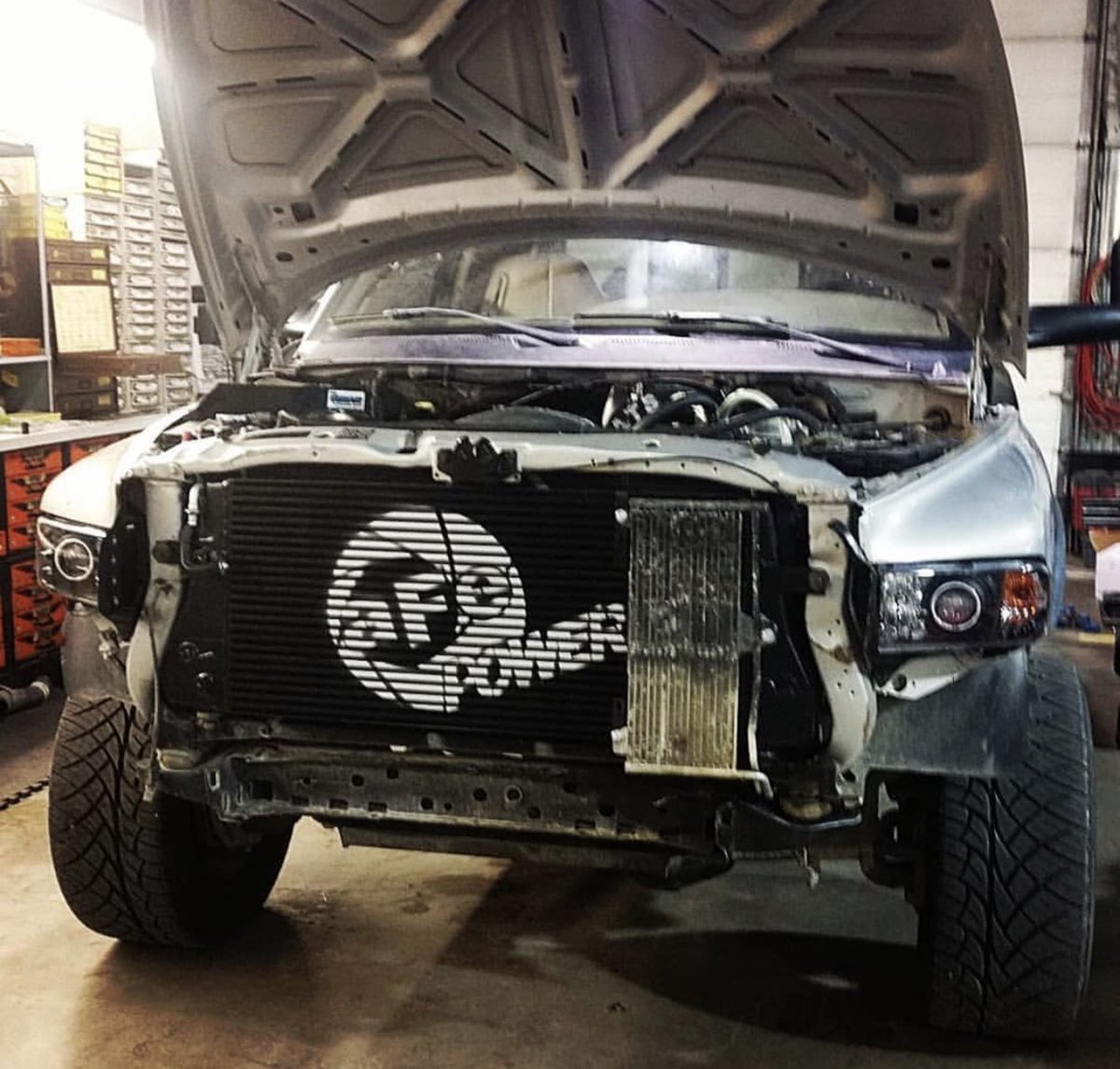 aFePOWER's tweet photo. roallincoal69 (IG) is flexing his aFe POWER BladeRunner Street Series Intercooler on his Cummins ๐ Nice setup!
.
.
#afepower #cummins #dodgediesel #intercooler #afeintercooler #cumminsturbodiesel #dodgeintercooler #diesel #dieseltrucks https://t.co/2ISWPYRVor