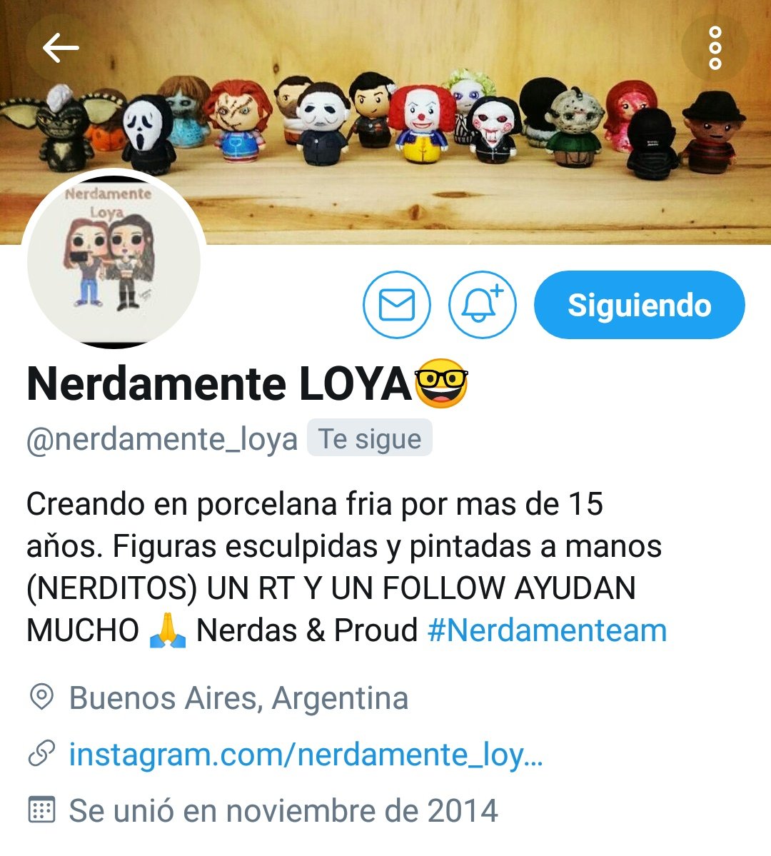 loreladyblue's tweet image. Me ayudan con un RT para el empredimiento laboral que comparto con mi hermana @nerdamente_loya 
MUCHAS GRACIAS POR COPARSE.🤓