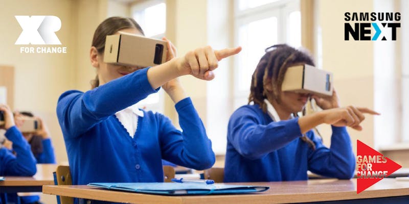 virtrealitytime's tweet photo. #XR for Change #Talk and #Play: Education
#XRImmersiveArcade @Google @G4C @SamsungNEXT 
https://t.co/ScOINQQj74 https://t.co/azeqvDF5Cp