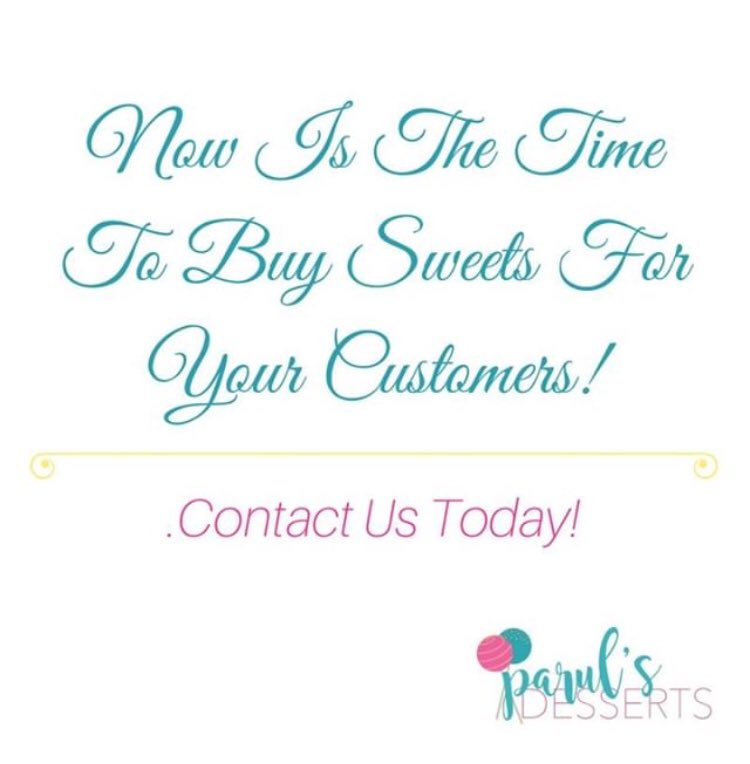 Paruls_Desserts's tweet photo. Everyone loves to receive gifts. Why not send over a branded treat that helps with brand recognition and grows loyalty? If you are already passing out treats to your customers and guests, why not brand your items with your logo? #ParulsDesserts #PastryChef #Marketing #Branding https://t.co/Ydv6KuLrcQ
